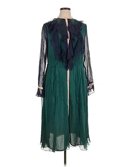 Pre-owned Boden Casual Dress In Green