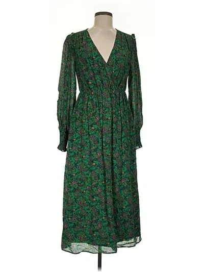 Pre-owned Boden Casual Dress In Green