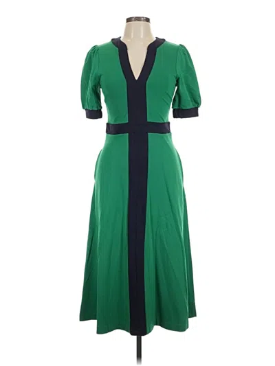 Pre-owned Boden Casual Dress In Green