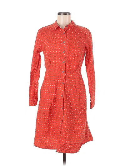 Pre-owned Boden Casual Dress In Orange