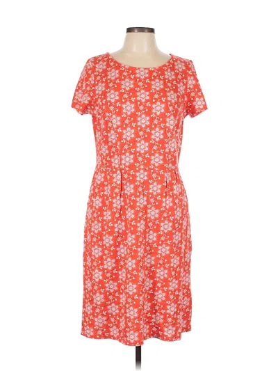Pre-owned Boden Casual Dress In Orange