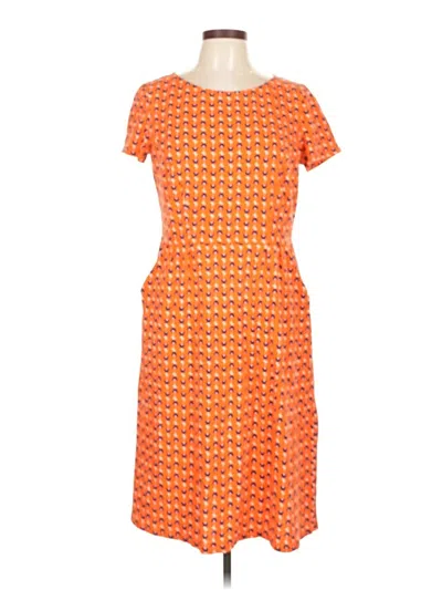 Pre-owned Boden Casual Dress In Orange