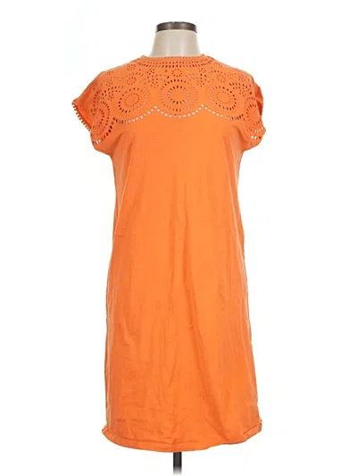 Pre-owned Boden Casual Dress In Orange