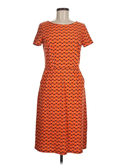 Pre-owned Boden Casual Dress In Orange