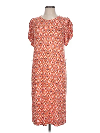 Pre-owned Boden Casual Dress In Orange