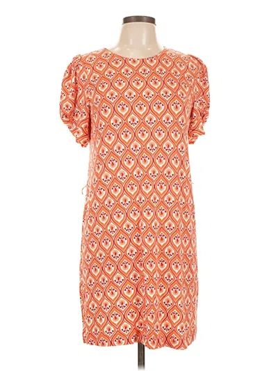 Pre-owned Boden Casual Dress In Orange