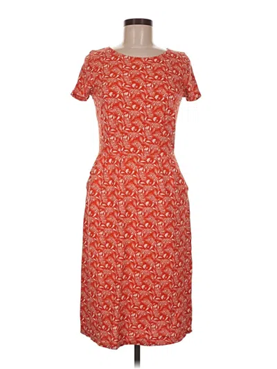 Pre-owned Boden Casual Dress In Orange