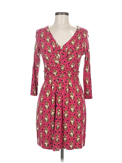 Pre-owned Boden Casual Dress In Pink