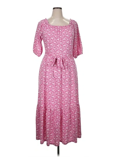 Pre-owned Boden Casual Dress In Pink