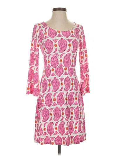 Pre-owned Boden Casual Dress In Pink
