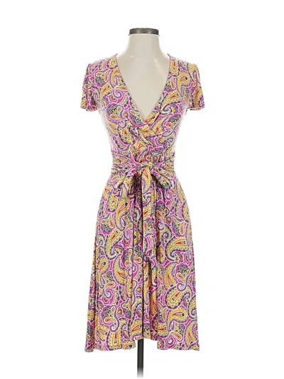 Pre-owned Boden Casual Dress In Purple