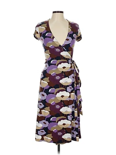 Pre-owned Boden Casual Dress In Purple