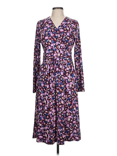 Pre-owned Boden Casual Dress In Purple