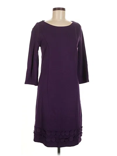 Pre-owned Boden Casual Dress In Purple
