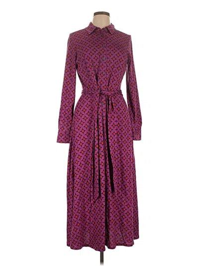Pre-owned Boden Casual Dress In Purple