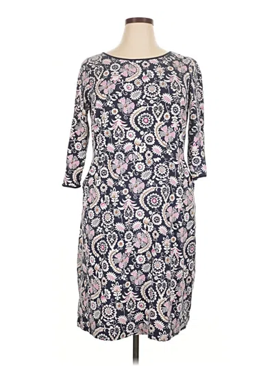 Pre-owned Boden Casual Dress In Purple