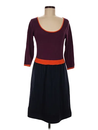 Pre-owned Boden Casual Dress In Purple