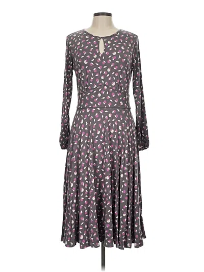 Pre-owned Boden Casual Dress In Purple