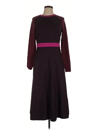 Pre-owned Boden Casual Dress In Purple