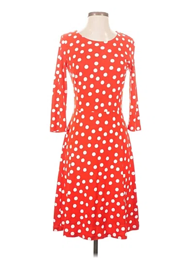 Pre-owned Boden Casual Dress In Red