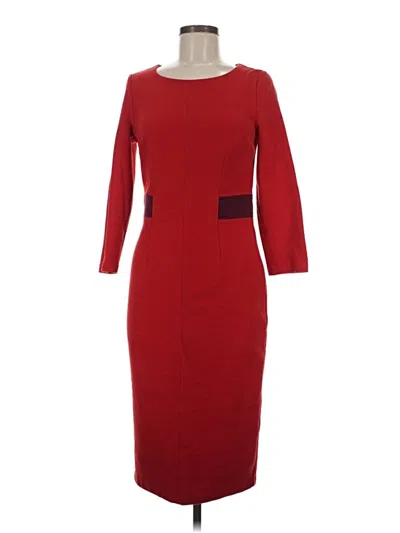 Pre-owned Boden Casual Dress In Red