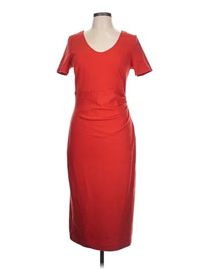 Pre-owned Boden Casual Dress In Red