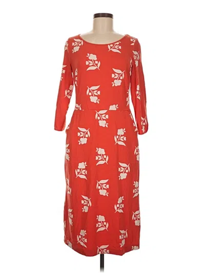 Pre-owned Boden Casual Dress In Red