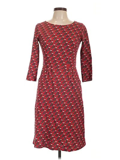 Pre-owned Boden Casual Dress In Red