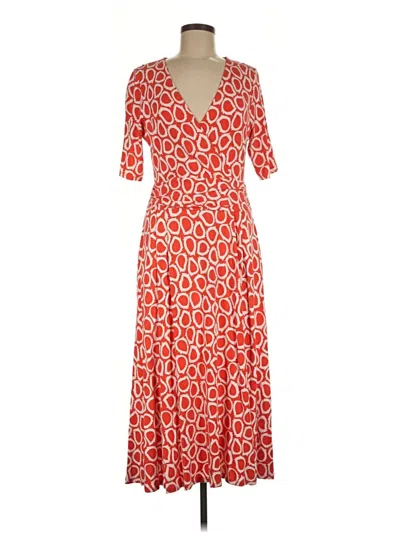 Pre-owned Boden Casual Dress In Red
