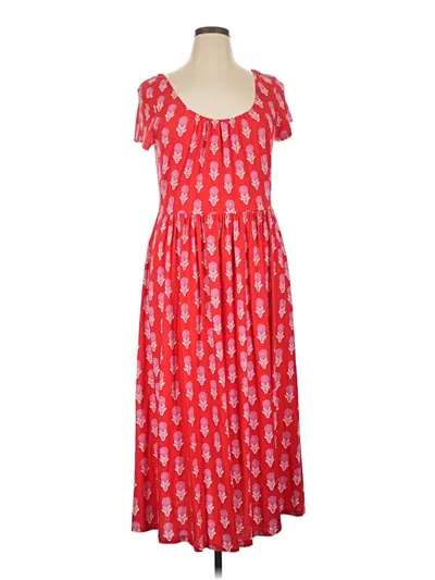 Pre-owned Boden Casual Dress In Red