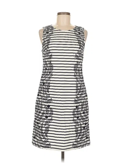 Pre-owned Boden Casual Dress In White
