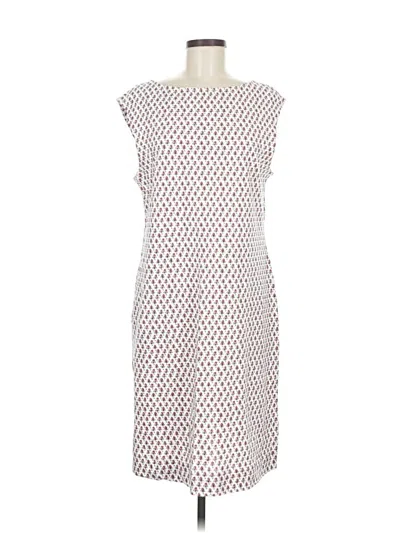 Pre-owned Boden Casual Dress In White