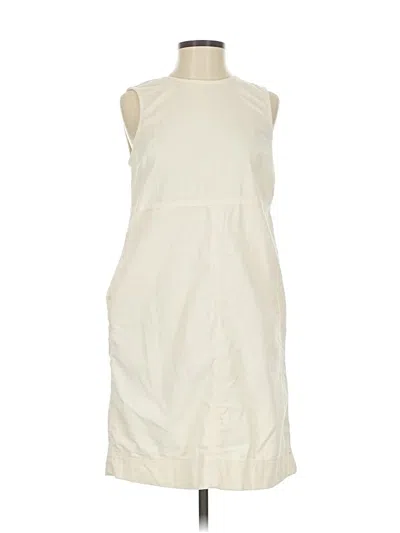 Pre-owned Boden Casual Dress In White