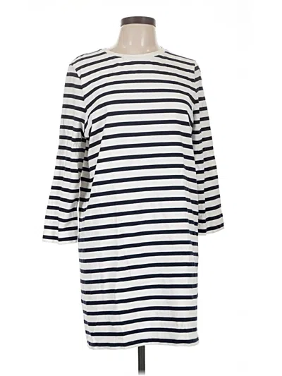 Pre-owned Boden Casual Dress In White