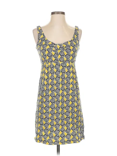 Pre-owned Boden Casual Dress In Yellow