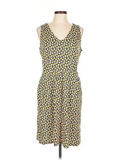 Pre-owned Boden Casual Dress In Yellow