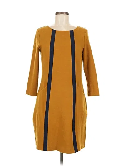 Pre-owned Boden Casual Dress In Yellow