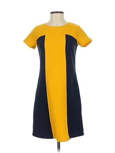 Pre-owned Boden Casual Dress In Yellow