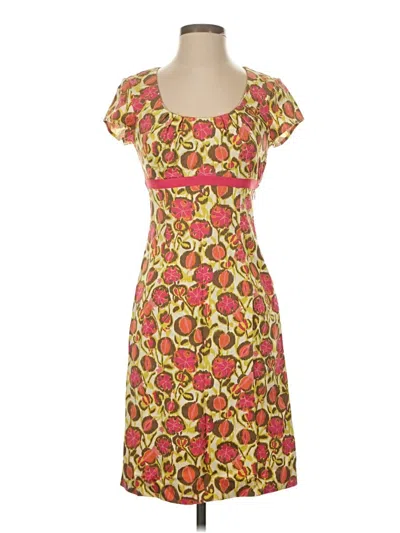 Pre-owned Boden Casual Dress In Yellow