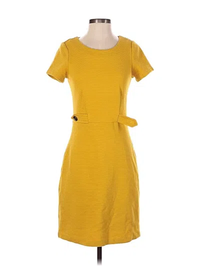 Pre-owned Boden Casual Dress In Yellow