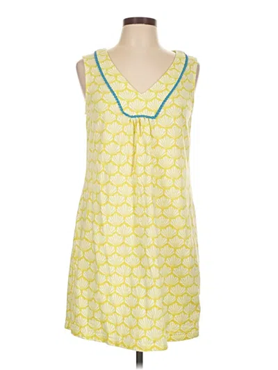 Pre-owned Boden Casual Dress In Yellow