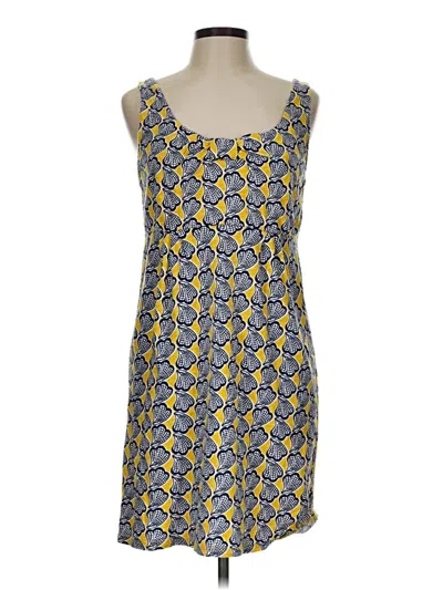 Pre-owned Boden Casual Dress In Yellow