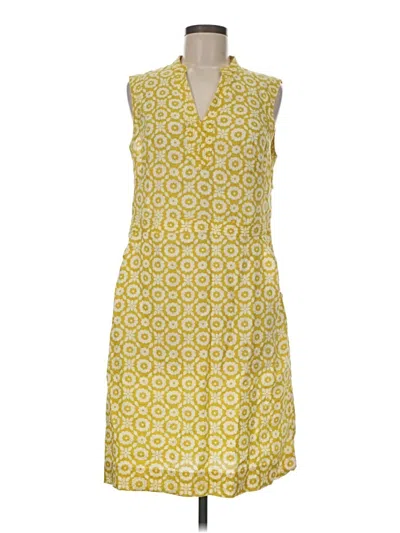 Pre-owned Boden Casual Dress In Yellow