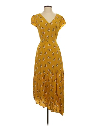 Pre-owned Boden Casual Dress In Yellow