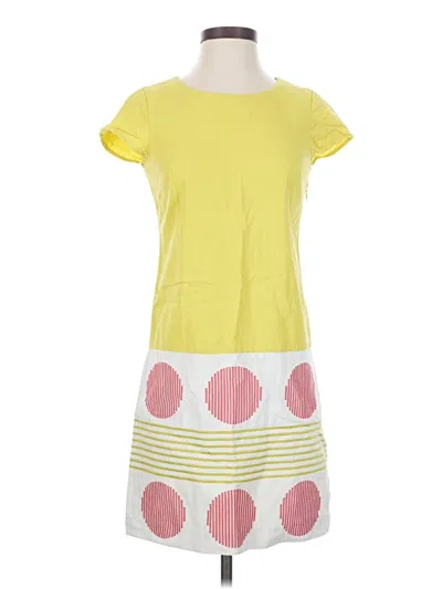 Pre-owned Boden Casual Dress In Yellow