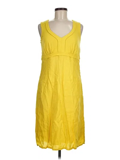 Pre-owned Boden Casual Dress In Yellow