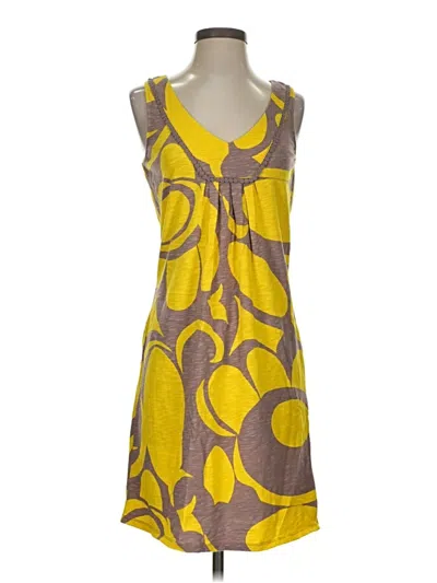Pre-owned Boden Casual Dress In Yellow