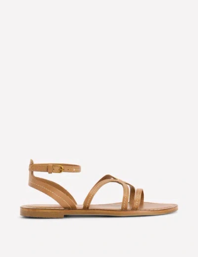 Boden Casual Flat Sandal Tan Women