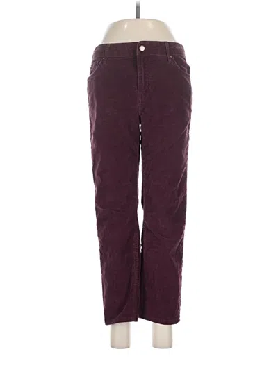 Pre-owned Boden Casual Pants In Burgundy