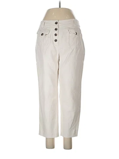 Pre-owned Boden Casual Pants In Ivory